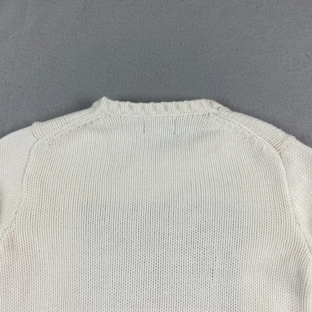 Polo Ralph Lauren Sweater Kids Small 8 American Flag Knit Americana USA